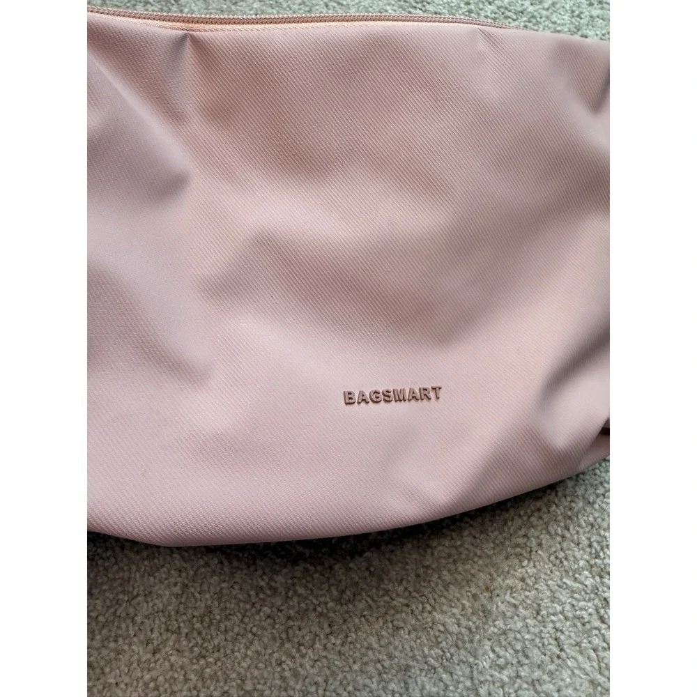 BAGSMART Toiletry Bag Travel Makeup‎ Cosmetic Bag Organizer Pink